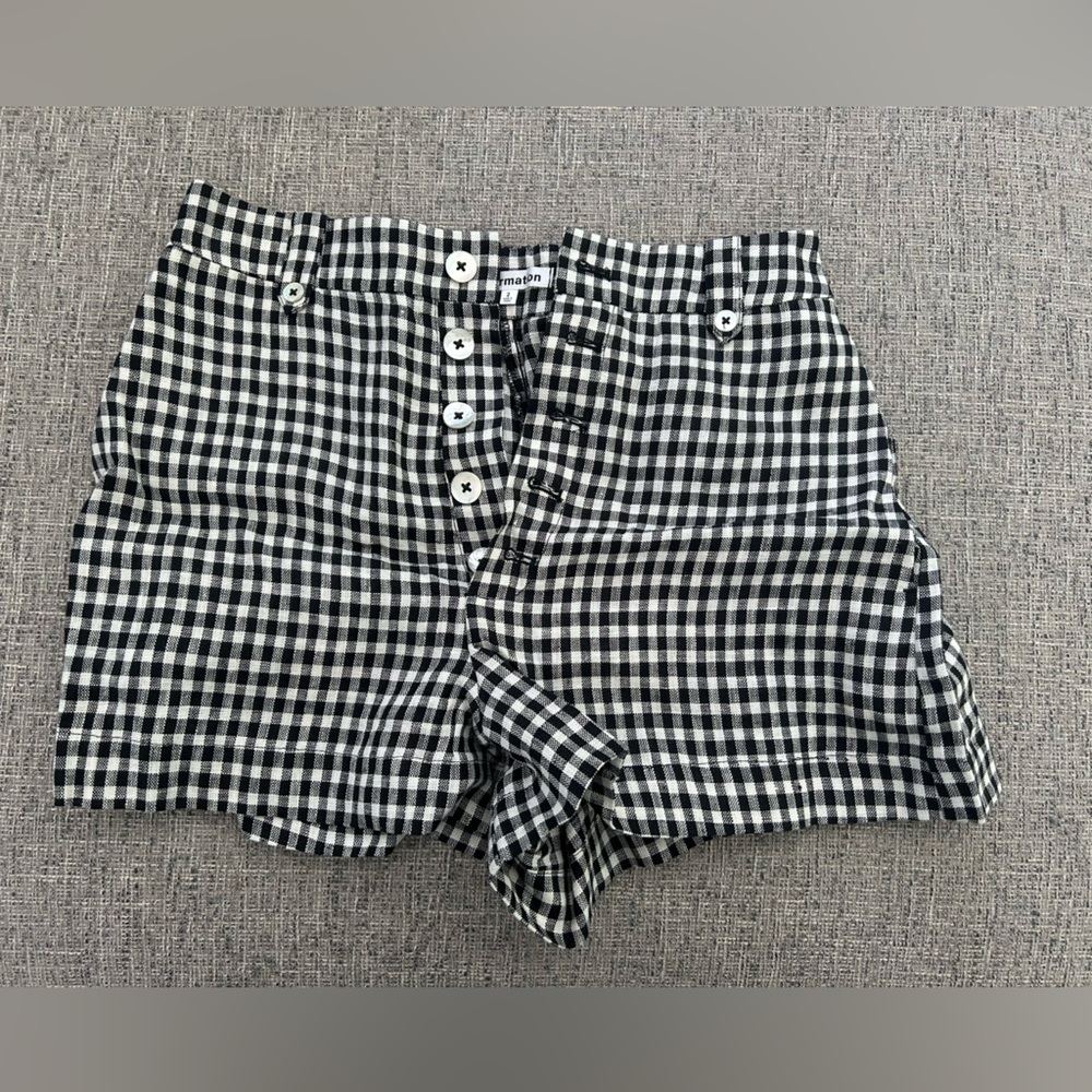 Reformation gingham short